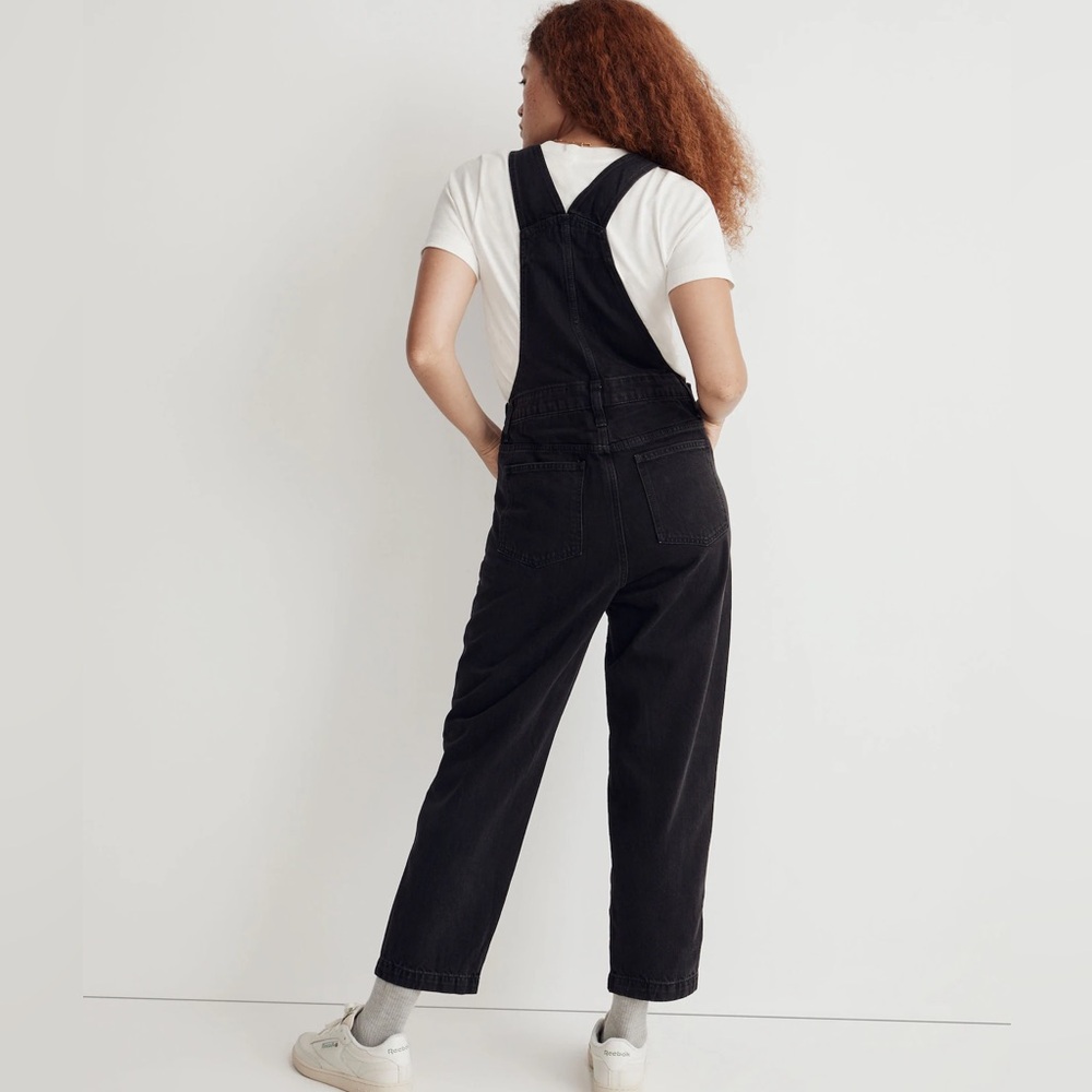 Madewell Straight-Leg Overalls in Lunar Wash NWT - Picture 4 of 7